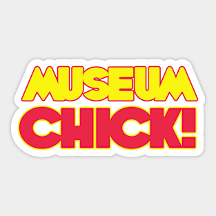Museum Chick Sticker